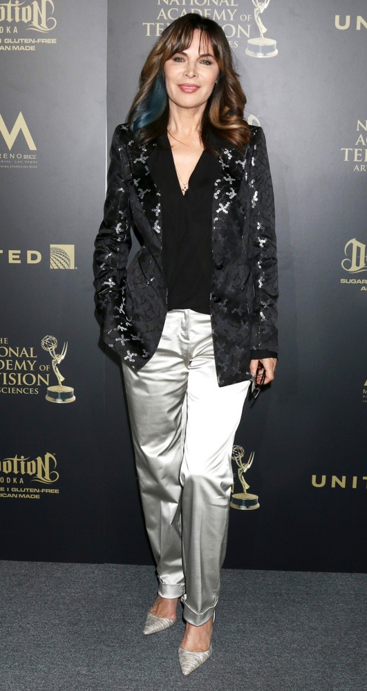 Lauren Koslow;<br>2017 Creative Daytime Emmy Awards - Press Room