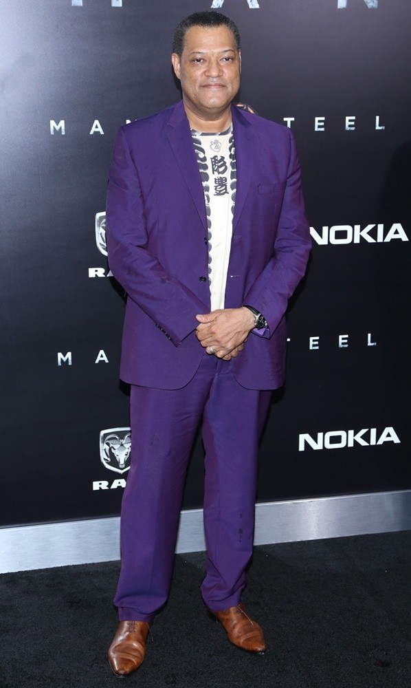 Laurence Fishburne;<br>World Premiere of Man of Steel - Arrivals