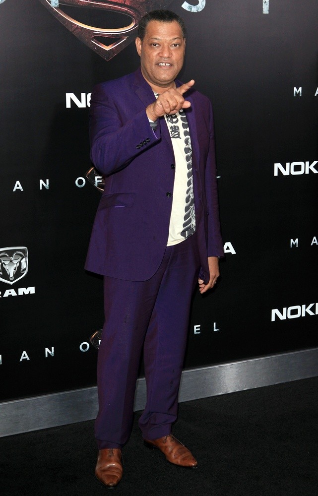 Laurence Fishburne;<br>World Premiere of Man of Steel - Arrivals