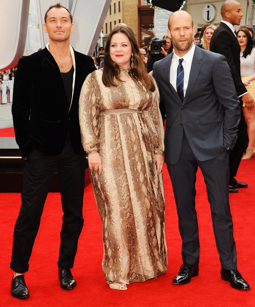Jude Law;Melissa McCarthy;Jason Statham;<br>Spy European Premiere