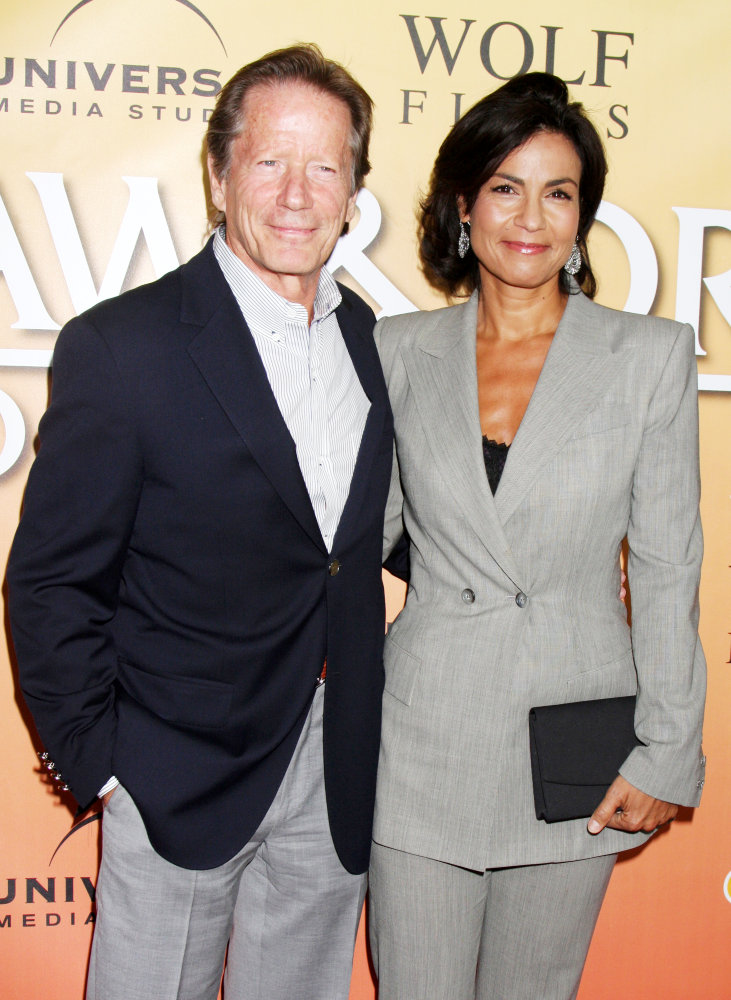Peter Strauss;Rachel Ticotin;<br>'Law & Order: Los Angeles' Premiere Party
