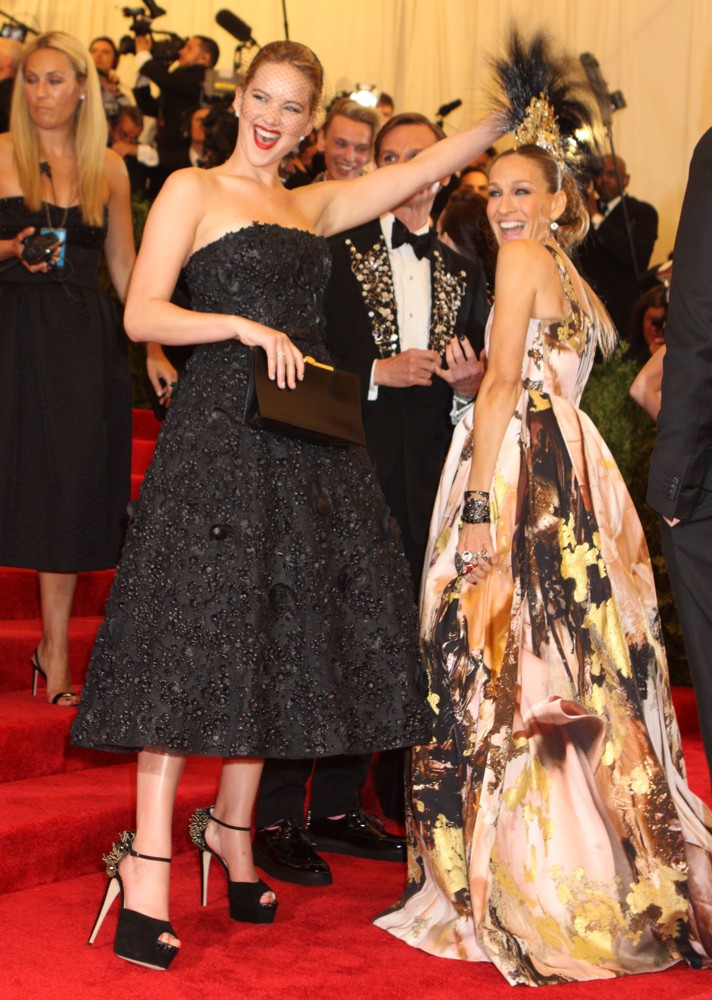 Jennifer Lawrence;Sarah Jessica Parker;<br>PUNK: Chaos to Couture Costume Institute Gala