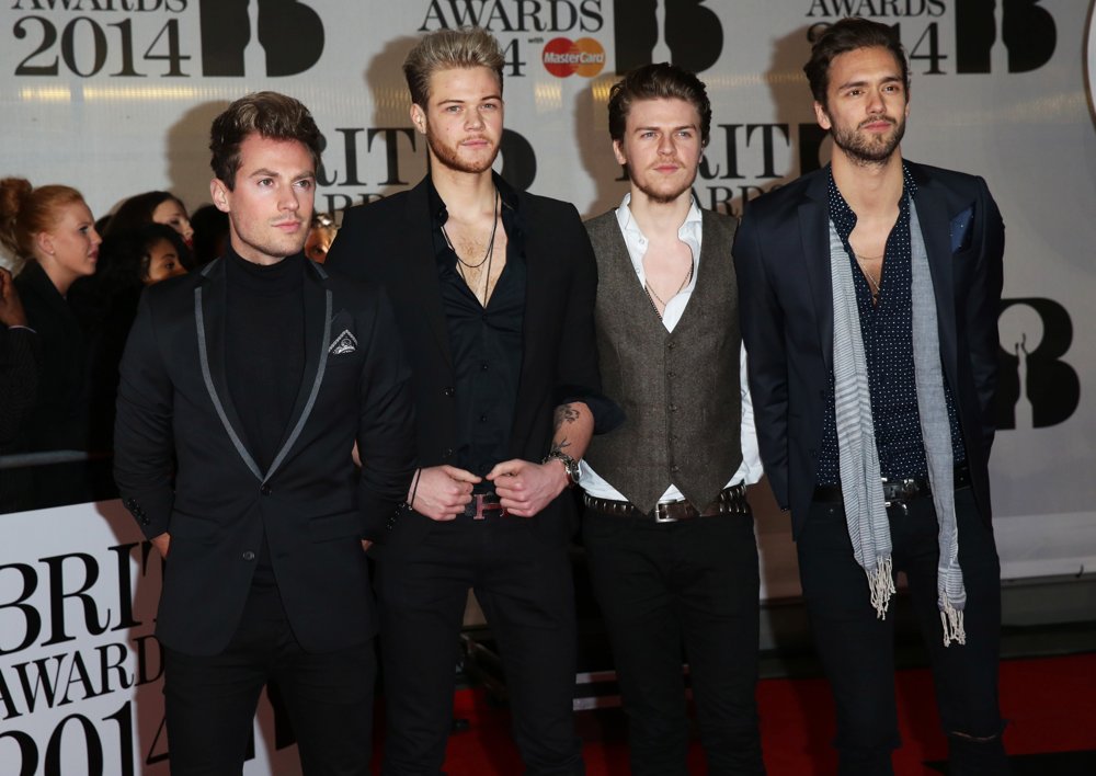 Lawson;<br>The Brit Awards 2014 - Arrivals