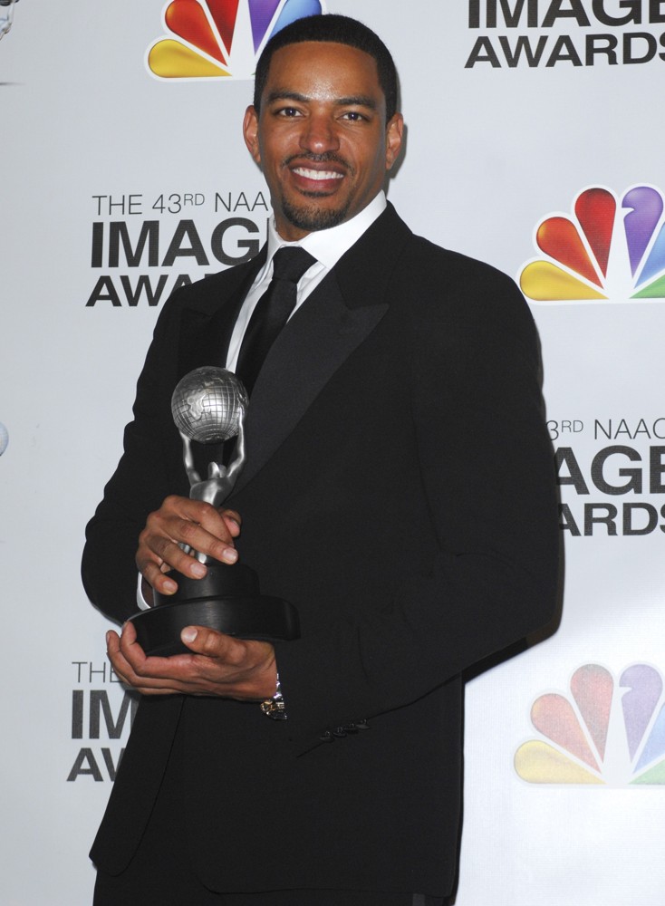 Laz Alonso;<br>The 43rd Annual NAACP Awards - Press Room