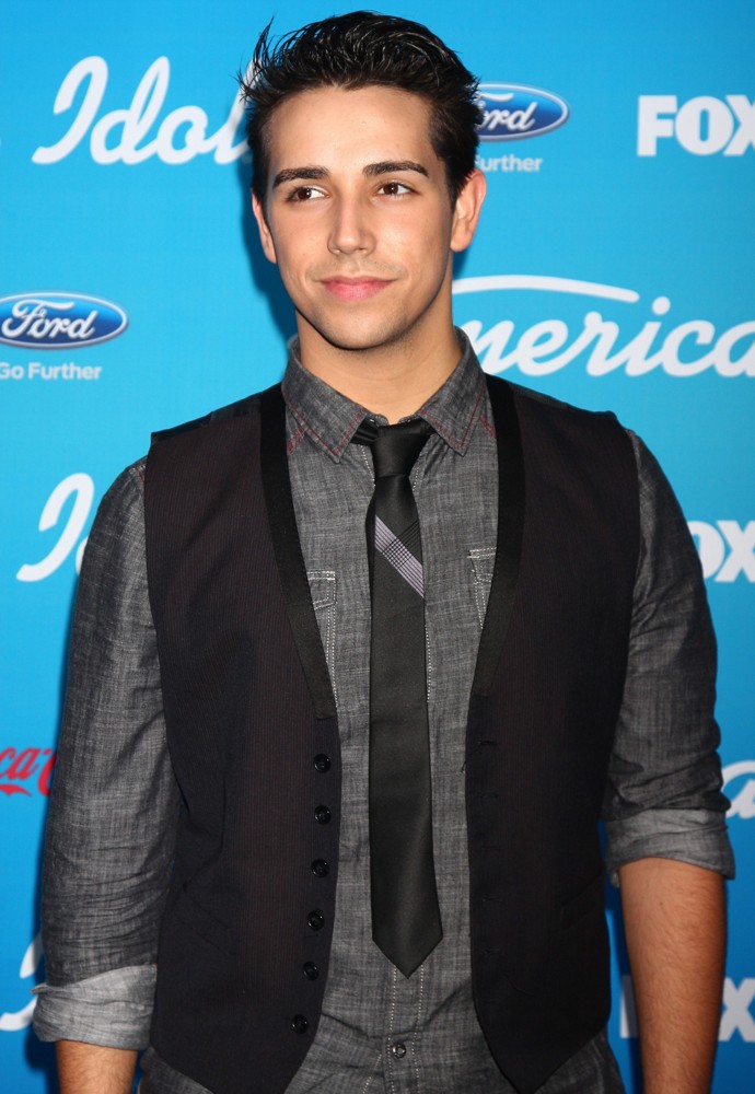 Lazaro Arbos;<br>FOX's American Idol Finalists Party