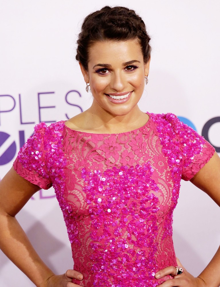 Lea Michele;<br>People's Choice Awards 2013 - Red Carpet Arrivals