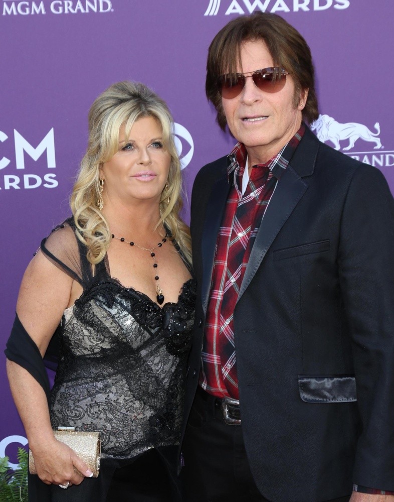 Julie Lebiedzinski;John Fogerty;<br>48th Annual ACM Awards - Arrivals