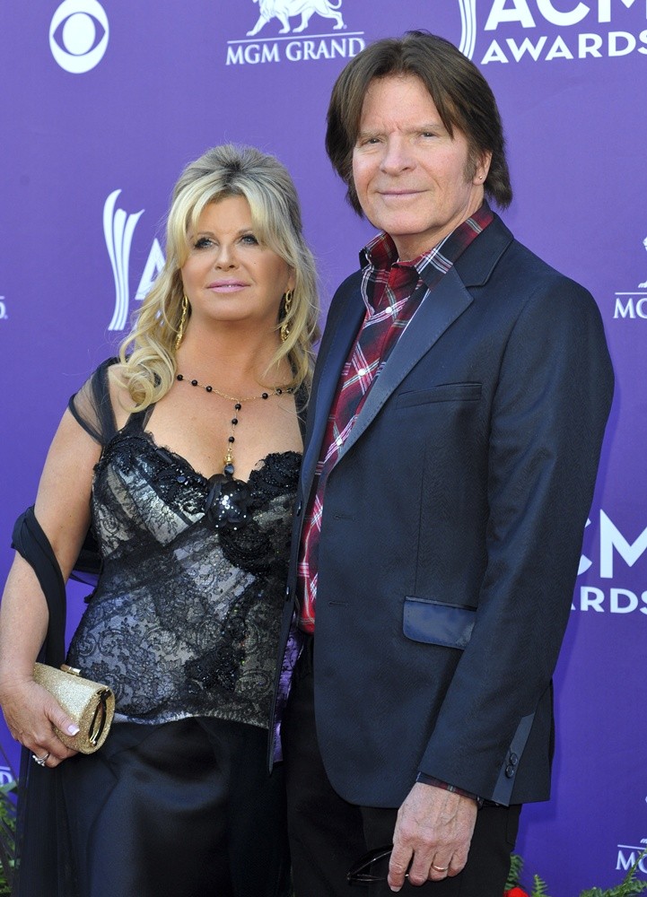 Julie Lebiedzinski;John Fogerty;<br>48th Annual ACM Awards - Arrivals