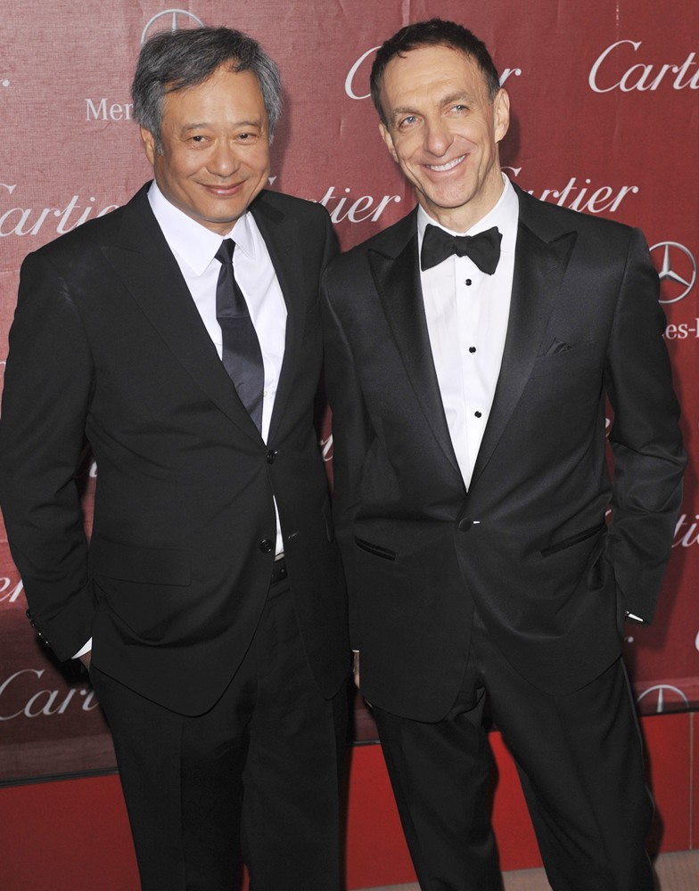 Ang Lee;Mychael Danna;<br>24th Annual Palm Springs International Film Festival Awards Gala - Red Carpet