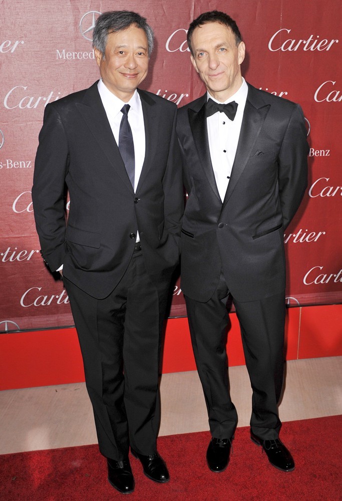 Ang Lee;Mychael Danna;<br>24th Annual Palm Springs International Film Festival Awards Gala - Red Carpet