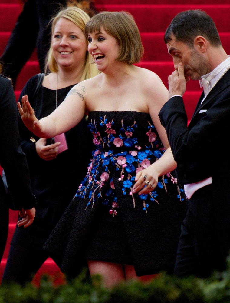 Lena Dunham;<br>Charles James: Beyond Fashion Costume Institute Gala - Arrivals