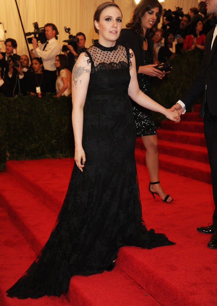 Lena Dunham;<br>PUNK: Chaos to Couture Costume Institute Gala
