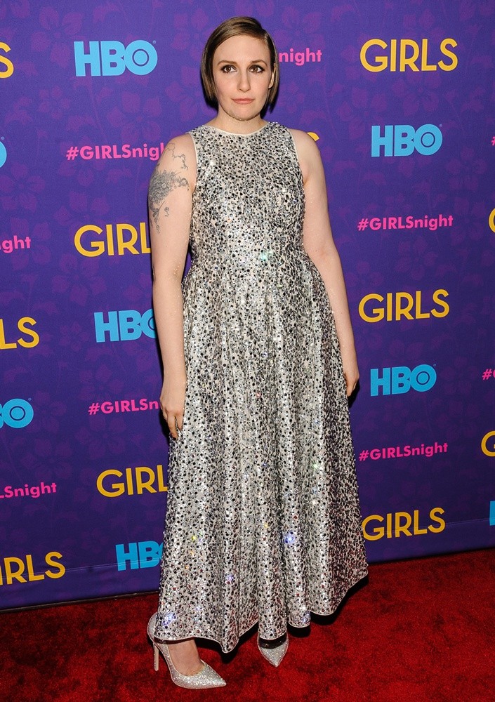 Lena Dunham;<br>Girls Season 3 Premiere