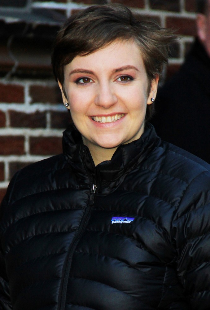 Lena Dunham;<br>Celebrities for The Late Show with David Letterman