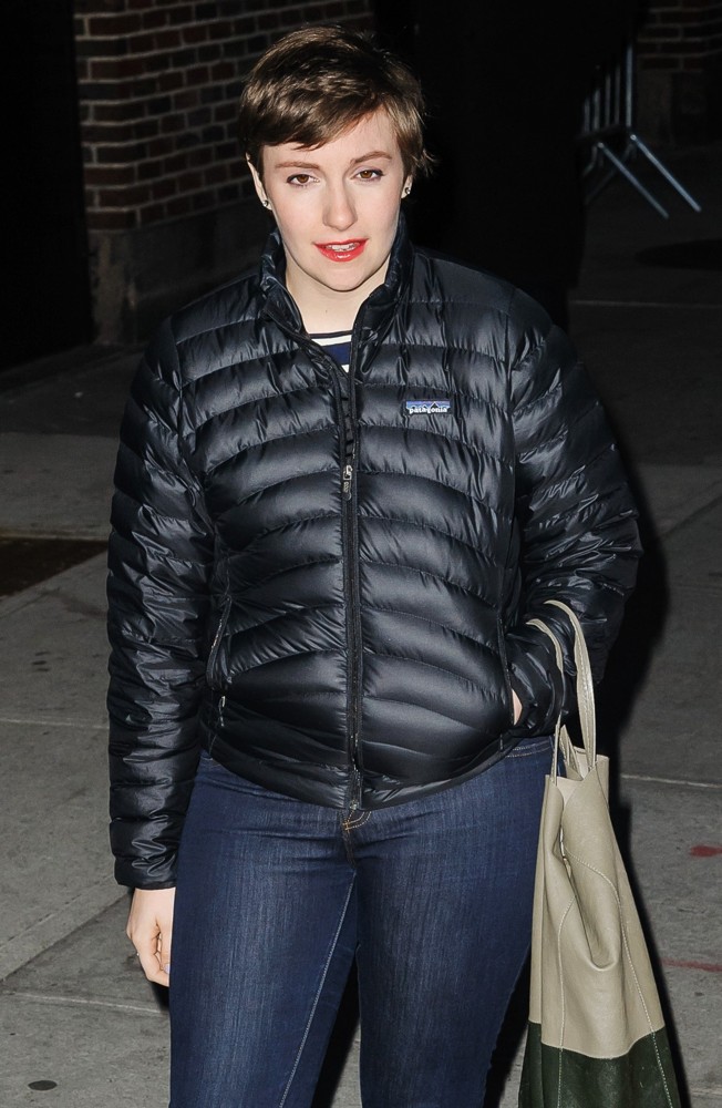Lena Dunham;<br>Celebrities for The Late Show with David Letterman