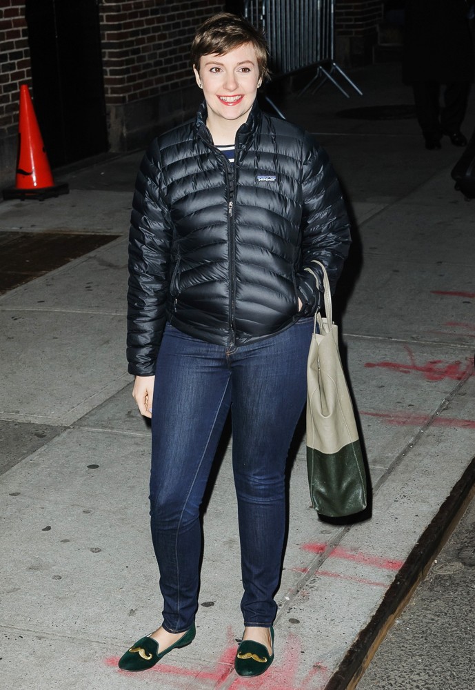 Lena Dunham;<br>Celebrities for The Late Show with David Letterman