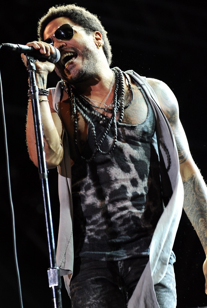 Lenny Kravitz;<br>Lenny Kravitz Performs During 10 Giorni Suonati Festival