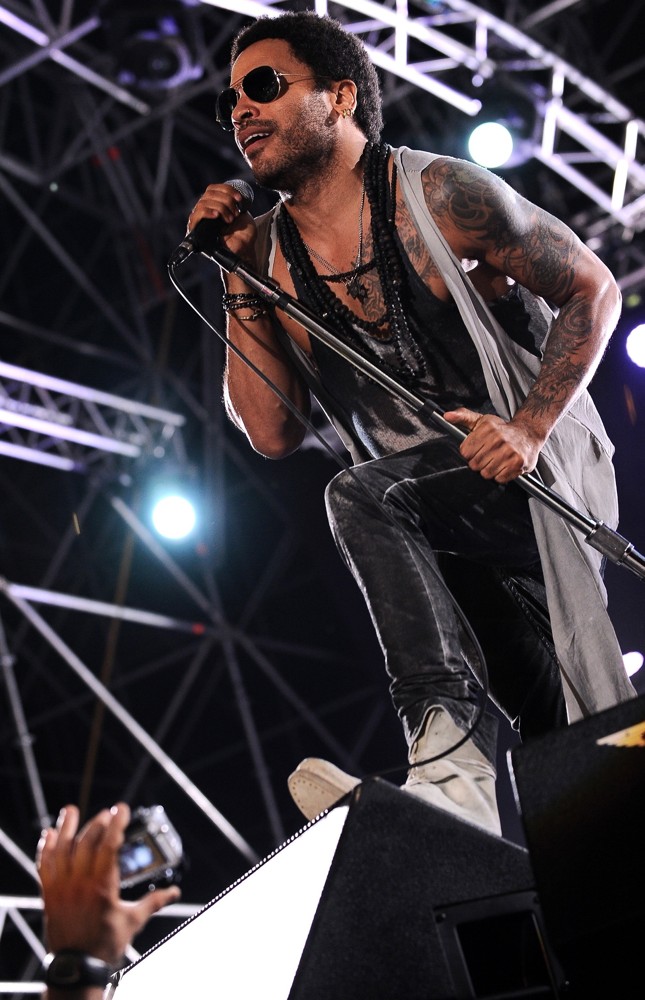 Lenny Kravitz;<br>Lenny Kravitz Performs During 10 Giorni Suonati Festival