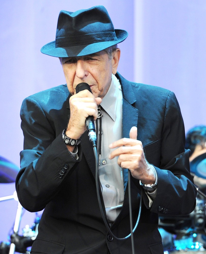 Leonard Cohen Performs for A Live Audience