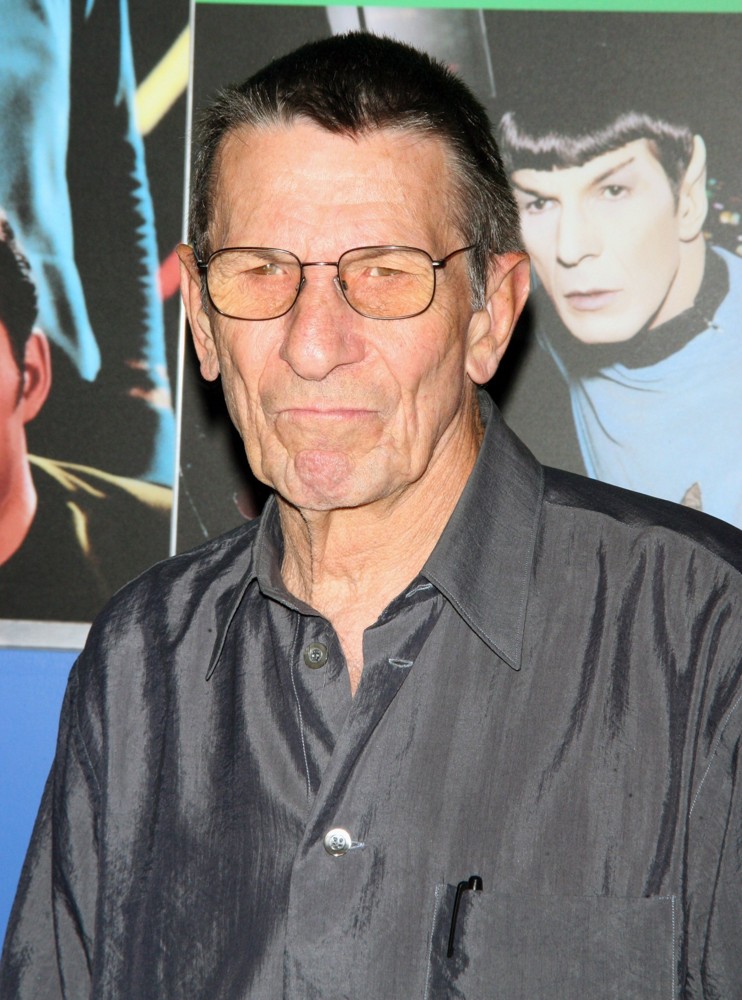 Leonard Nimoy Picture 6 Leonard Nimoy Promotes The Star Trek