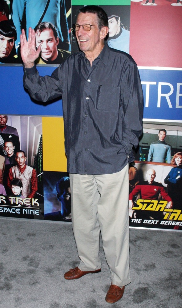 Leonard Nimoy;<br>Leonard Nimoy Promotes The Star Trek Franchise at The 2008 Licensing International Expo