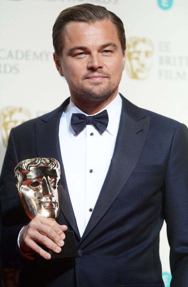 Leonardo DiCaprio;<br>EE British Academy Film Awards 2016 - Press Room