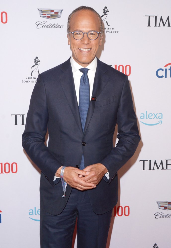 Lester Holt;<br>TIME 100 Gala 2019 - Red Carpet Arrivals