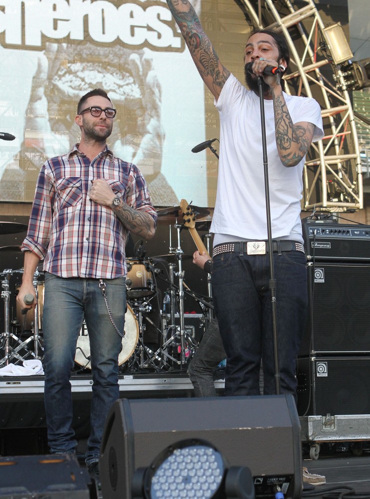 Adam Levine;Travis McCoy;<br>102.7 KIIS FM's Wango Tango 2012 - Show