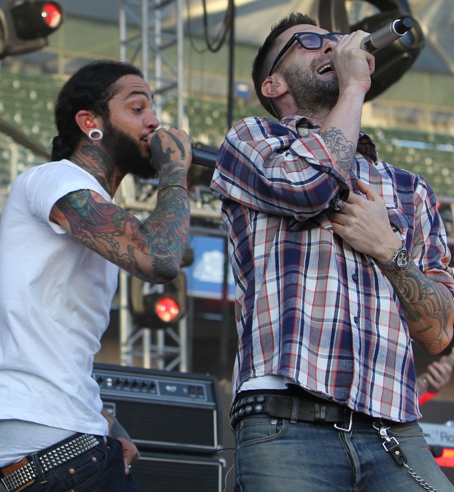 Travis McCoy;Adam Levine;<br>102.7 KIIS FM's Wango Tango 2012 - Show