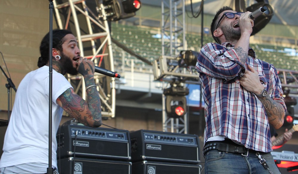 Travis McCoy;Adam Levine;<br>102.7 KIIS FM's Wango Tango 2012 - Show