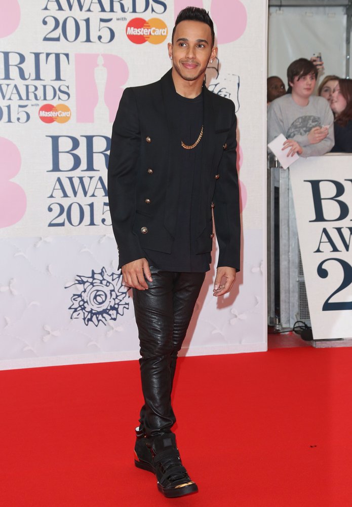 Lewis Hamilton;<br>The Brit Awards 2015 - Arrivals
