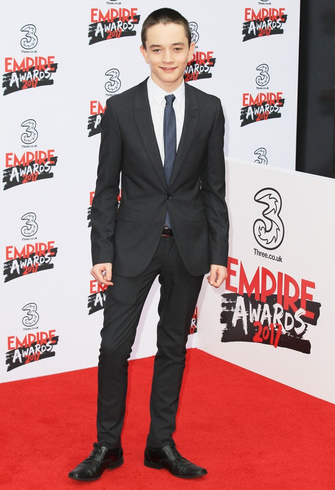 Lewis MacDougall;<br>Three Empire Awards - Arrivals