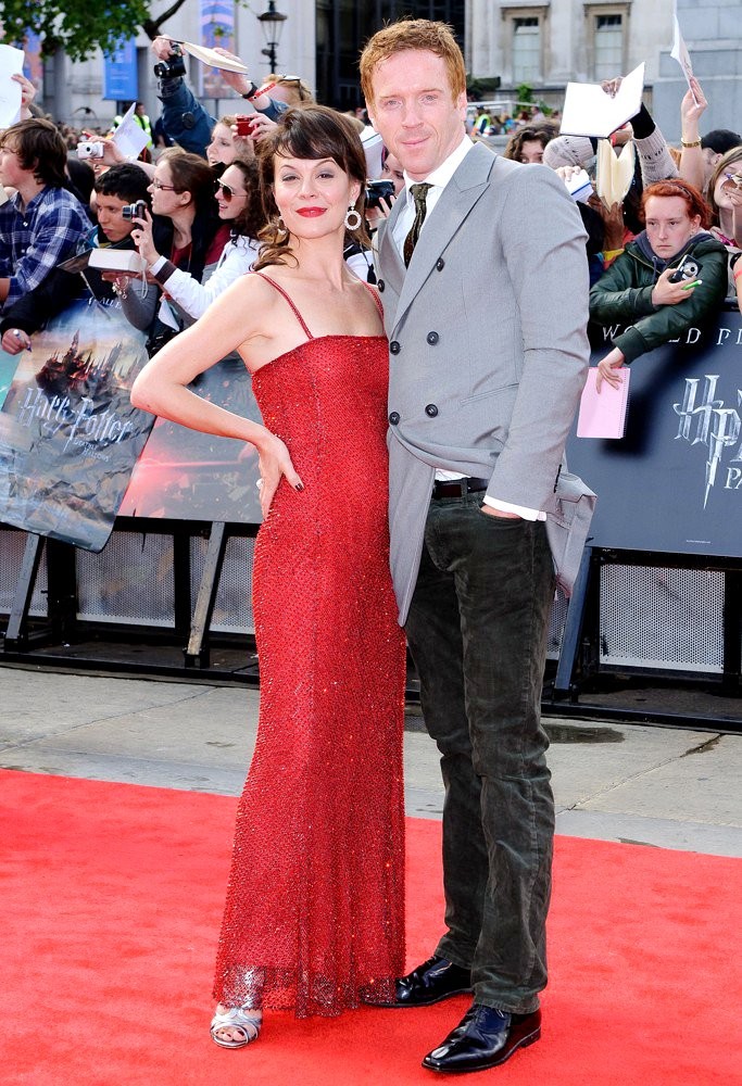 Helen McCrory;Damian Lewis;<br>Harry Potter and the Deathly Hallows Part II World Film Premiere - Arrivals