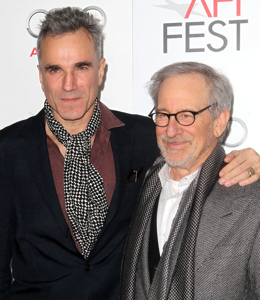 Daniel Day-Lewis;Steven Spielberg;<br>2012 AFI Fest - Lincoln Premiere - Arrivals