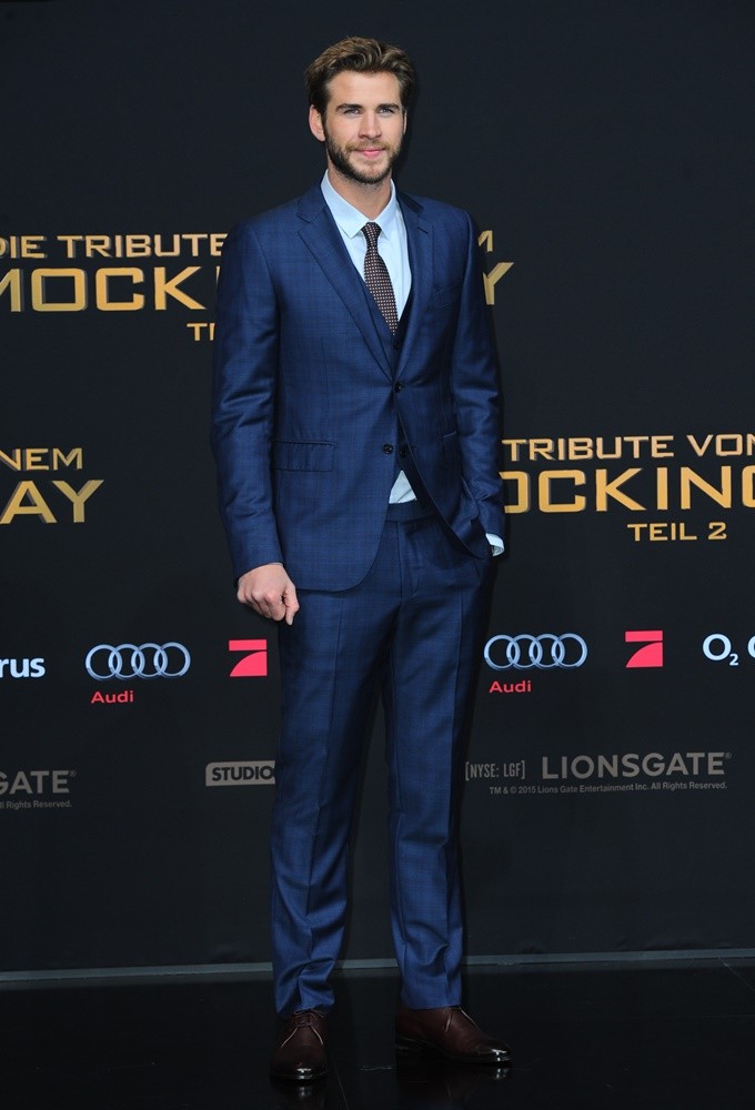 Liam Hemsworth;<br>World Premiere of The Hunger Games: Mockingjay, Part 2