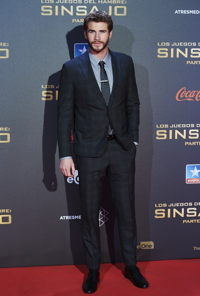 Liam Hemsworth;<br>The Hunger Games: Mockingjay, Part 2 Madrid Premiere