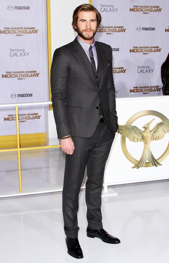 Liam Hemsworth;<br>Los Angeles Premiere of The Hunger Games: Mockingjay, Part 1 - Arrivals