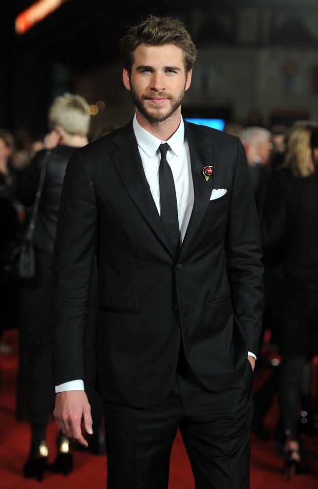 Liam Hemsworth;<br>The Hunger Games: Mockingjay, Part 2 UK Film Premiere - Arrivals