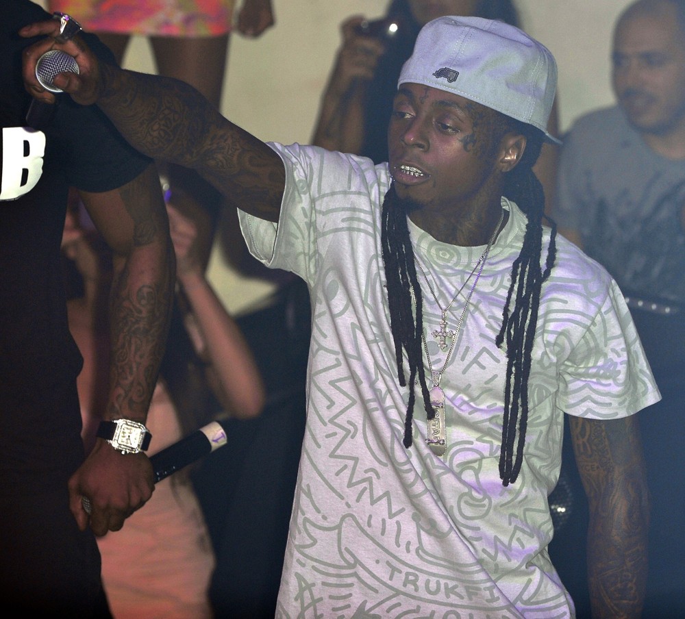 Lil Wayne;<br>Nicki Minaj Hosts Pink Friday: Roman Reloaded Album Release Party
