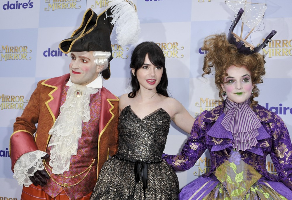 Lily Collins;<br>Relativity Media Presents The Los Angeles Premiere of Mirror Mirror - Arrivals
