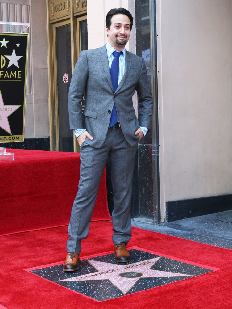Lin-Manuel Miranda;<br>Lin-Manuel Miranda Is Honoured with A Star on The Hollywood Walk of Fame