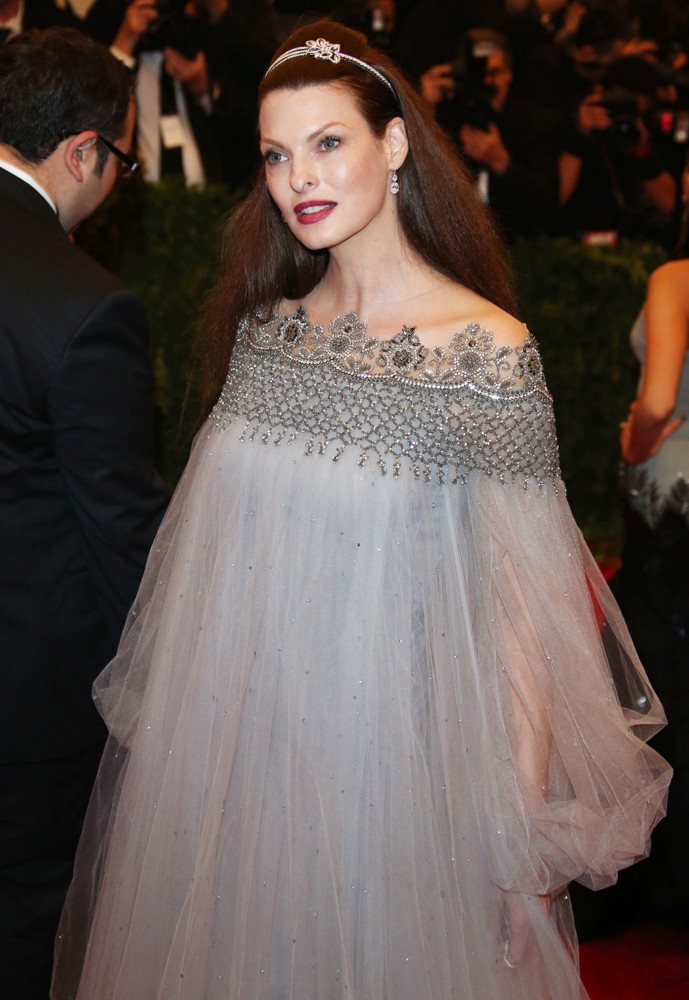 Linda Evangelista;<br>PUNK: Chaos to Couture Costume Institute Gala