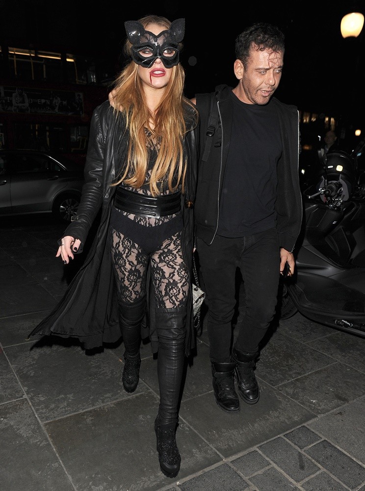 Lindsay Lohan;<br>Various Halloween Parties