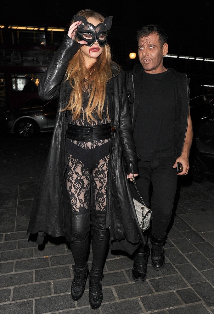 Lindsay Lohan;<br>Various Halloween Parties