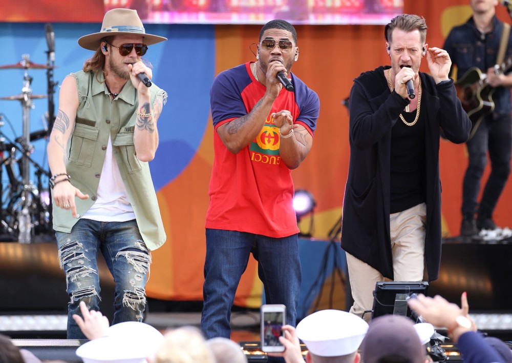 Florida Georgia Line and Nelly Perform on ABC's Good Morning America 2017 Summer Concert Series