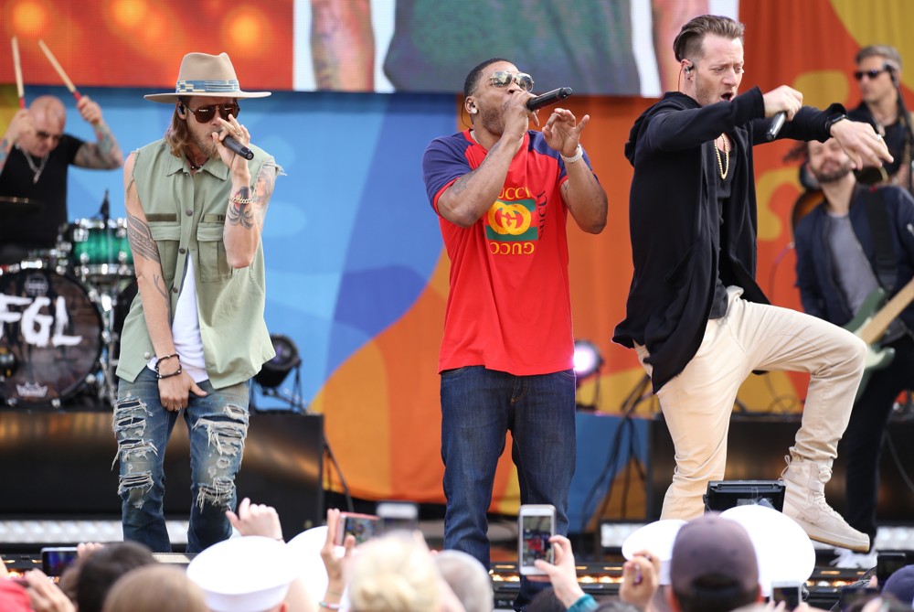 Florida Georgia Line;Nelly;<br>Florida Georgia Line and Nelly Perform on ABC's Good Morning America 2017 Summer Concert Series