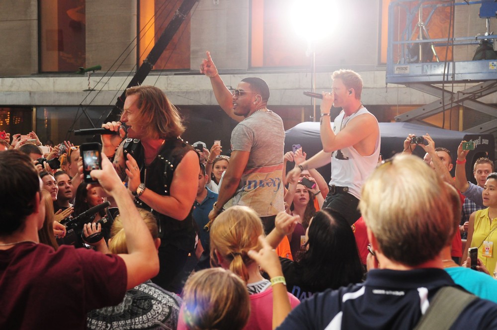 Florida Georgia Line;Nelly;<br>Florida Georgia Line and Nelly Perform on Today Show