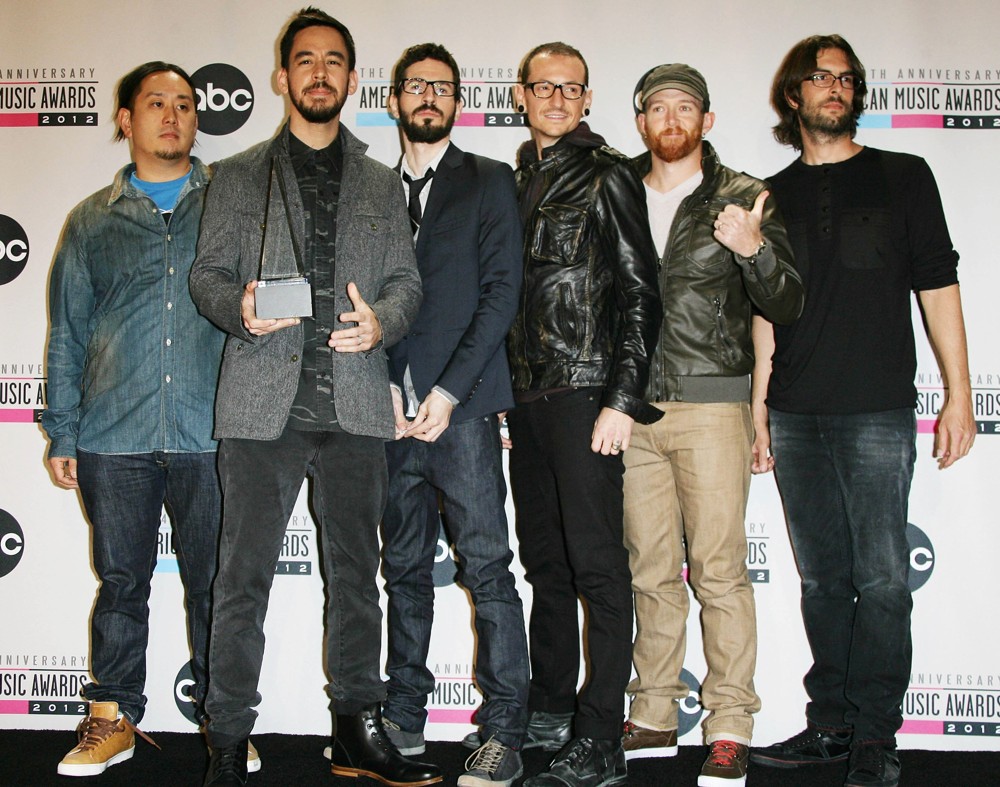 Linkin Park;<br>The 40th Anniversary American Music Awards - Press Room