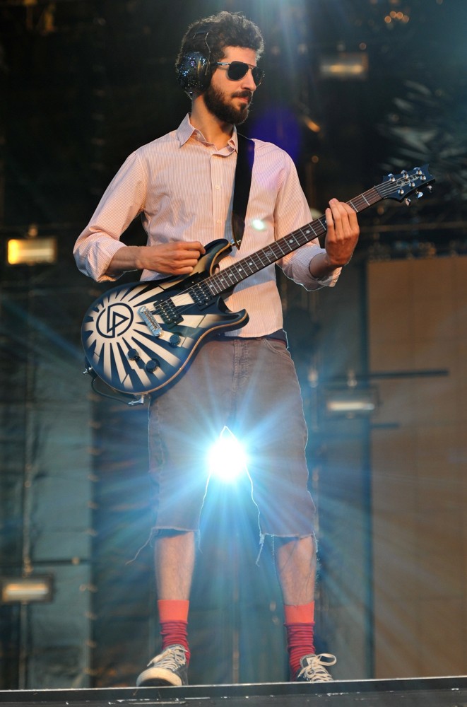 Brad Delson;Linkin Park;<br>Linkin Park Performing at Maxidrom Music Festival