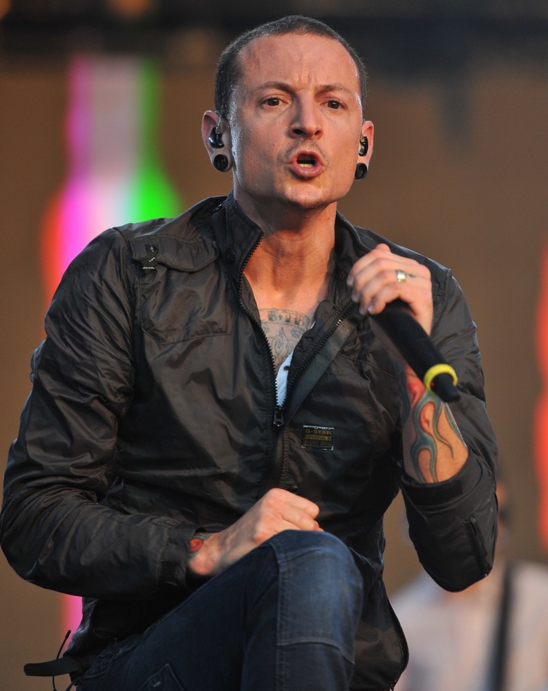 Chester Bennington;Linkin Park;<br>Linkin Park Performing at Maxidrom Music Festival